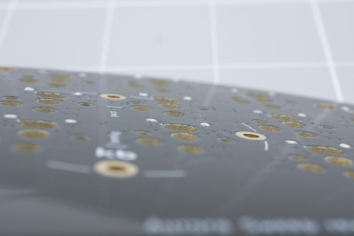 Flushly cut through-hole diodes