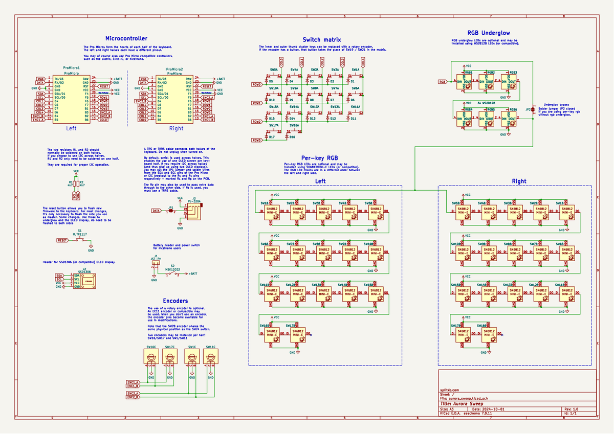 Aurora Sweep rev1 schematics