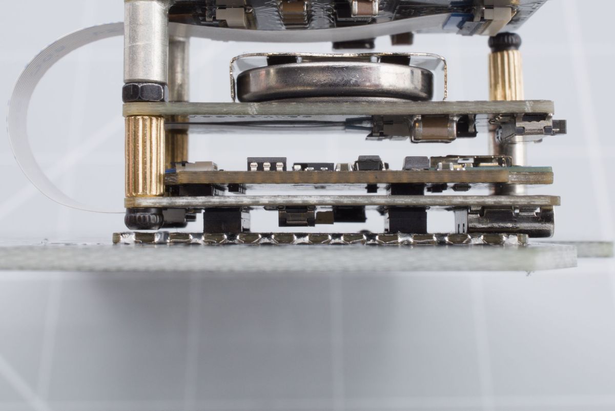 Confirming placement of the adapter board