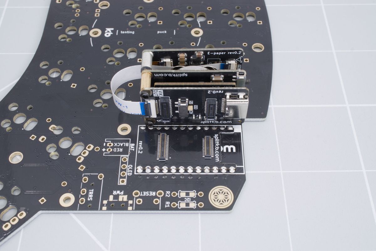 Placing adapter board