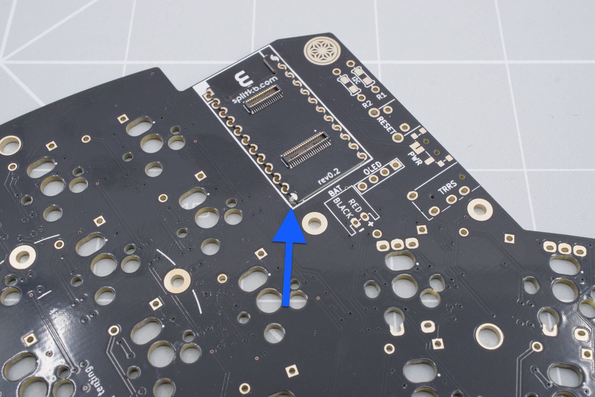 Second pin soldered