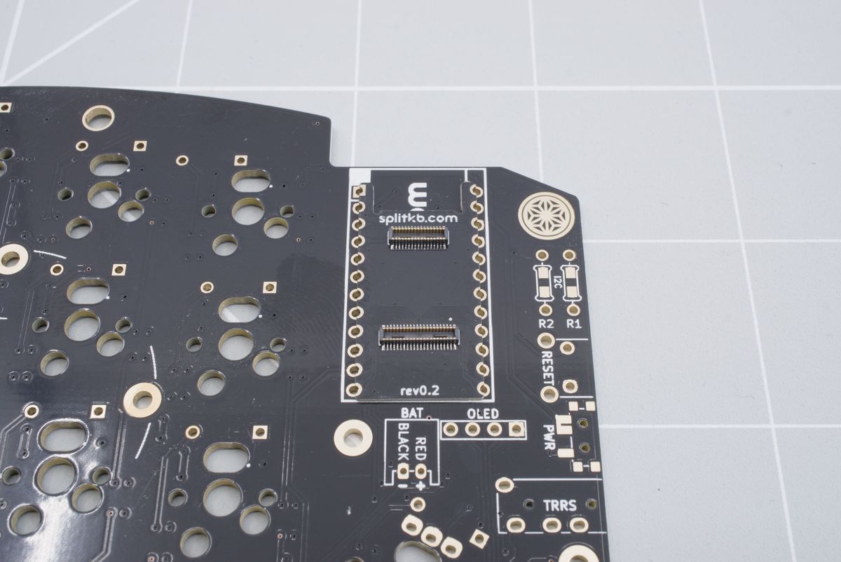 Aligning the connector board