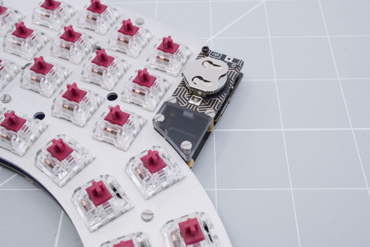 Cover with battery board