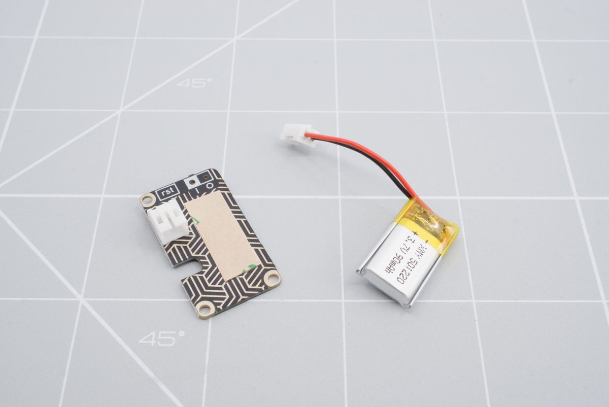 LiPo battery and LiPo battery board
