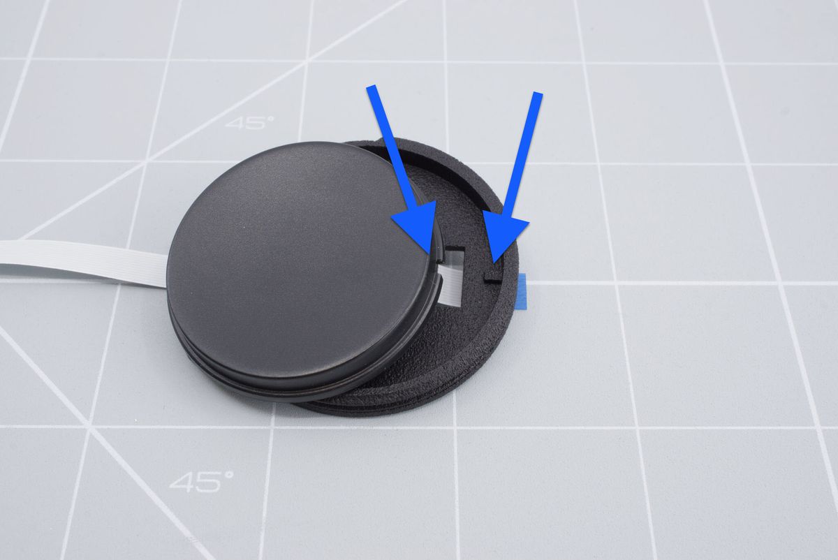 Aligning the Cirque trackpad