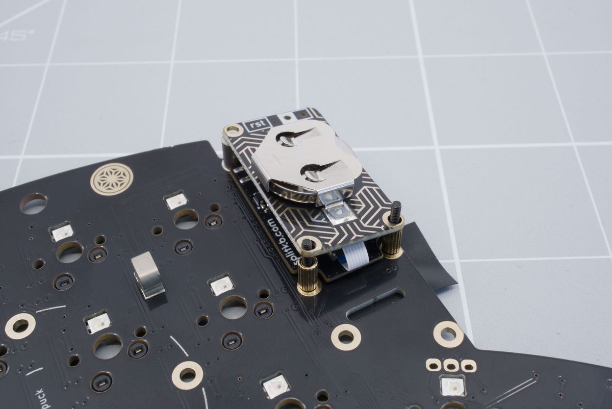 Installing the battery board
