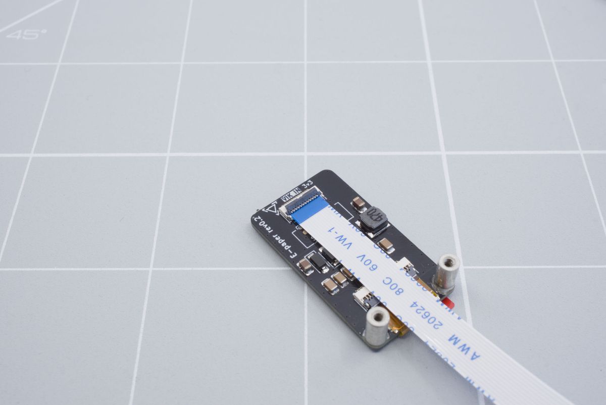Inserting the flat cable