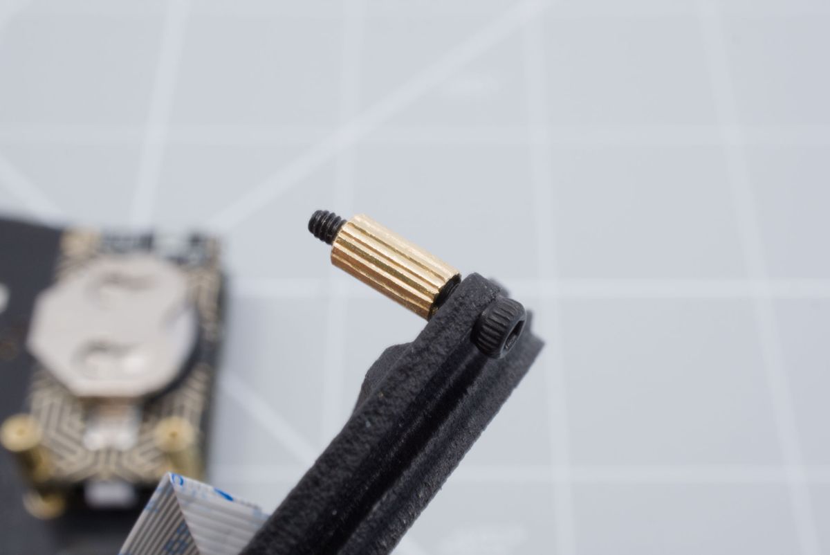 Cirque touchpad holder with the screw and spacer