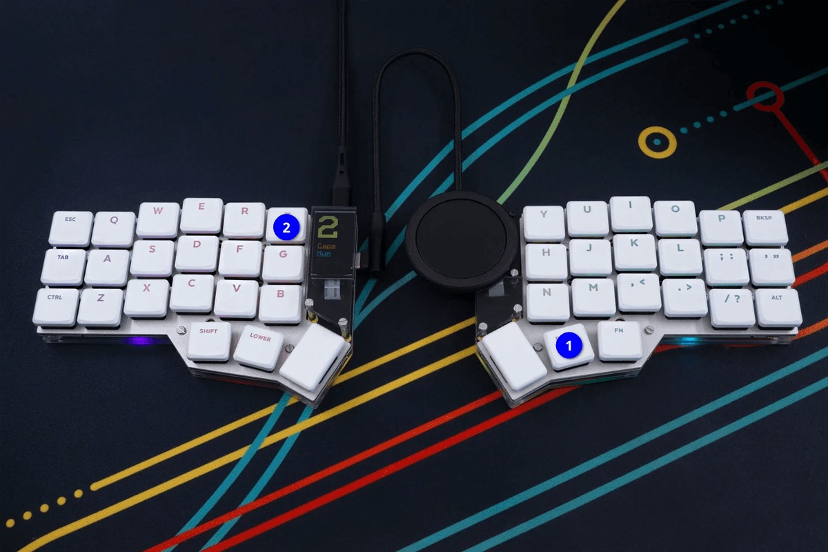 Corne unlock keys